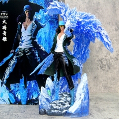 Mô Hình OnePiece Kuzan trạng thái chiến đấu siêu đẹp cao 39cm , nặng 2kg7 - Figure OnePiece - Full Box - N1-K37-T4-S3