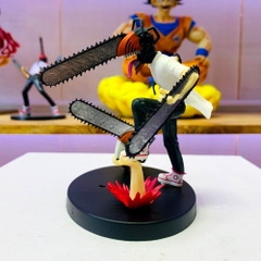 Mô Hình Chainsaw Man có 2 đầu thay thế - cao 13cm nặng 300g - Figure Chainsaw Man - Có Vỏ Hộp