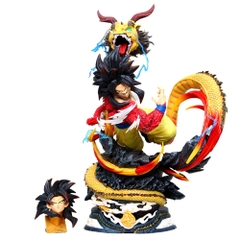 Mô hình DragonBall SonGoku SSJ4 - hàng cao cấp - Cao 43cm - Nặng 6500 Gram - Dragon Ball - Có Hộp màu