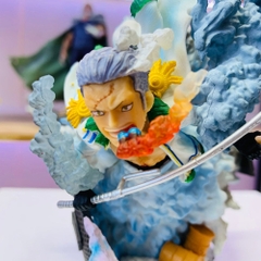 Mô Hình OnePiece Smoker ( người khói ) trạng thái chiến đấu cao 13cm nặng 500g , Figure OnePiece - có vỏ hộp màu