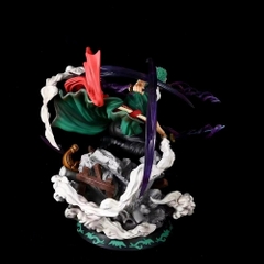 Mô Hình OnePiece Zoro wano hiệu ứng siêu đẹp - Bản cao cấp -  cao 31cm - nặng 3000gram - Figure OnePiece - Có Hộp Carton