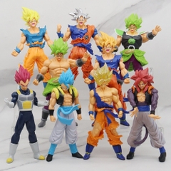 Mô hình DragonBall Songoku tóc đen dang tay cao 17cm - Bản Bộ  - Dragon Ball - No Box - K5-T2-S12 ( G - 3 )