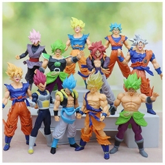 Mô hình DragonBall Songoku bản năng vô cực cao 18cm - Bản Bộ  - Dragon Ball - No Box - N1-K1-T1-S2