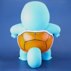 Hàng Loại 1 - Mô Hình đồ chơi -  Rùa nước Squirtle siêu to khổng lồ - cao 43cm rộng 16cm nặng 1.8kg - Pokemon - Bộ Pokemon - Có Vỏ Hộp màu N1-K37-T4-S4
