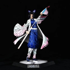 Hàng Box Nhựa - Mô Hình Kimetsu No Yaiba Shinobu dáng đứng chiến đấu cao 29cm nặng 800 gram - Figure Thanh gươm diệt quỷ - Có Vỏ Hộp màu - N4-K1-BL1 - N1-K19-T1-S2