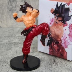 Mô Hình Goku cởi trần trạng thái chiến đấu - cao 22cm - nặng 300gram - DragonBall - No box - N1- K52-T1-S1