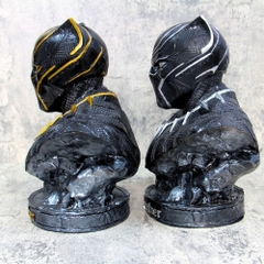 Hàng Loại 1 - Mô Hình Avenger Tượng bán thân Black Panther vàng ( Báo Đen ) cao 36 cm nặng 2.8 Kg - Figure Avenger - Hộp carton - N3-T5