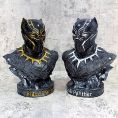 Hàng Loại 1 - Mô Hình Avenger Tượng bán thân Black Panther vàng ( Báo Đen ) cao 36 cm nặng 2.8 Kg - Figure Avenger - Hộp carton - N3-T5