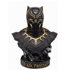 Hàng Loại 1 - Mô Hình Avenger Tượng bán thân Black Panther vàng ( Báo Đen ) cao 36 cm nặng 2.8 Kg - Figure Avenger - Hộp carton - N3-T5