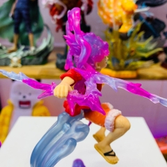 Mô hình đồ chơi - Luffy Gear 5 Nika đỏ bản có vũ khí cầm tay trạng thái chiến đấu cao 22 cm - OnePiece  - Có Hộp Đẹp - N4-K5