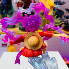Mô hình đồ chơi - Luffy Gear 5 Nika đỏ bản có vũ khí cầm tay trạng thái chiến đấu cao 22 cm - OnePiece  - Có Hộp Đẹp - N4-K5