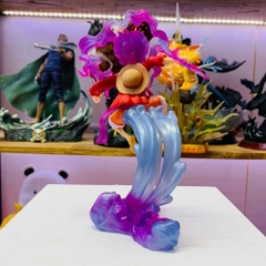 Mô hình đồ chơi - Luffy Gear 5 Nika đỏ bản có vũ khí cầm tay trạng thái chiến đấu cao 22 cm - OnePiece  - Có Hộp Đẹp - N4-K5