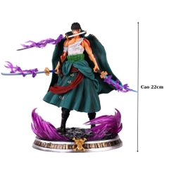 Mô Hình OnePiece Zoro Đẫm Máu bé siêu ngầu cao 22 cm   - One Piece - Bọc Túi OPP - No Box - N1-K12-T2-S3 -N4-K9-BL3