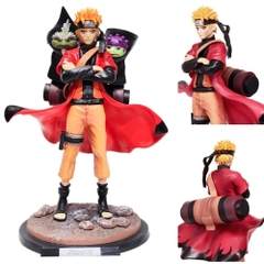 Mô hình Naruto hiền nhân 2 cóc đi kèm cao 30cm ,  ở base tỉ lệ 1/6  hàng nét siêu chất lượng - Naruto - N4-K14