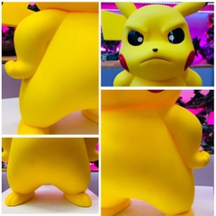 Hàng Loại 1 - Mô Hình đồ chơi -  Pikachu siêu to khổng lồ - cao 38cm rộng 18cm nặng 1.5kg - Pokemon - Bộ Pokemon - Có Vỏ Hộp màu - N1-K38-T3-S3
