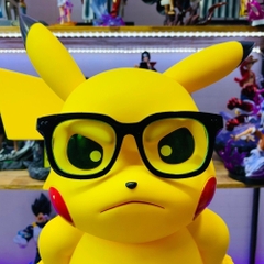 Hàng Loại 1 - Mô Hình đồ chơi -  Pikachu siêu to khổng lồ - cao 38cm rộng 18cm nặng 1.5kg - Pokemon - Bộ Pokemon - Có Vỏ Hộp màu - N1-K38-T3-S3