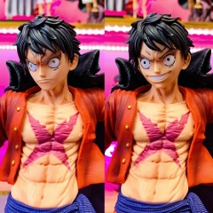 Hàng loại 1 - Mô Hình OnePiece Luffy nika gear 2 dáng đứng siêu ngầu 2 đầu thay thế có led usb ( ko có dây sạc ) cao 40cm nặng 2500g , Figure OnePiece - có vỏ hộp màu - N3-T5