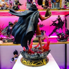 Hàng loại 1 - Mô Hình OnePiece Luffy nika gear 2 dáng đứng siêu ngầu 2 đầu thay thế có led usb ( ko có dây sạc ) cao 40cm nặng 2500g , Figure OnePiece - có vỏ hộp màu - N3-T5
