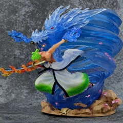 Mô Hình OnePiece Zoro wano hiệu ứng lốc xoáy siêu đẹp - Bản cao cấp -  cao 28cm - nặng 2800gram - Figure OnePiece - Có Hộp Carton