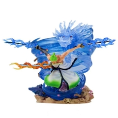 Mô Hình OnePiece Zoro wano hiệu ứng lốc xoáy siêu đẹp - Bản cao cấp -  cao 28cm - nặng 2800gram - Figure OnePiece - Có Hộp Carton