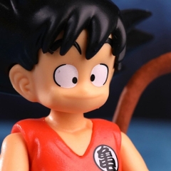 Mô hình DragonBall Songoku hồi nhỏ cầm gậy siêu dễ thương cao 15cm , nặng 300g - Dragon Ball - có hộp màu - N1-K46-T1-S1