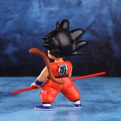Mô hình DragonBall Songoku hồi nhỏ cầm gậy siêu dễ thương cao 15cm , nặng 300g - Dragon Ball - có hộp màu - N1-K46-T1-S1