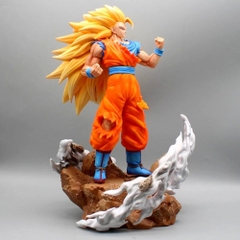 Mô hình DragonBall SonGoku SSJ3 - hàng cao cấp - Cao 37cm - Nặng 3500 Gram - Dragon Ball - Có Hộp màu