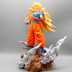 Mô hình DragonBall SonGoku SSJ3 - hàng cao cấp - Cao 37cm - Nặng 3500 Gram - Dragon Ball - Có Hộp màu