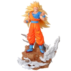 Mô hình DragonBall SonGoku SSJ3 - hàng cao cấp - Cao 37cm - Nặng 3500 Gram - Dragon Ball - Có Hộp màu
