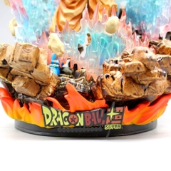 Hàng Cao Cấp -  Mô Hình DragonBall Songoku vô cực + 3 đầu thay thế - cao 33cm nặng 2000g , Figure DragonBall - Có Hộp màu N2