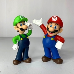 Mô Hình Nấm Lùn Mario - Tổng hợp nhân vật trong Mario - công chúa Peachette + phản diện Bowser + Yoshi + Mario . Cao 10 - 11cm - nặng 350gram - Nobox - N3-K38-T3-S1