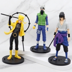 Mô hình Naruto Bộ 6 các nhân vật Naruto - Cao 18cm - nặng 100gram - Figure Naruto - No Box - N3-K40-T1-S1