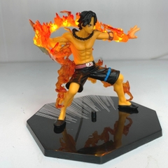Mô hình OnePiece ACE  Cao 15cm đế không chữ  có led USB - Bộ Fzero - One Piece - No box - N5