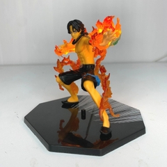 Mô hình OnePiece ACE  Cao 15cm đế không chữ  có led USB - Bộ Fzero - One Piece - No box - N5