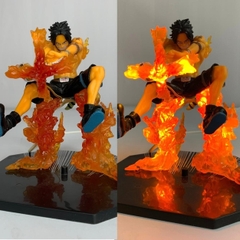 Mô hình OnePiece ACE V2 hàng siêu đẹp đế không chữ có led USB - No Box - Bộ FZ - One Piece - No Box - N2