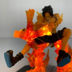 Mô hình OnePiece ACE V2 hàng siêu đẹp đế không chữ có led USB - No Box - Bộ FZ - One Piece - No Box - N2
