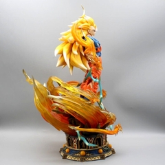 Mô hình DragonBall SonGoku SSJ3 base siêu chất 2 đầu thay thế - hàng cao cấp - Cao 40cm - Nặng 3900 Gram - Dragon Ball - Có Hộp màu - N3-T5