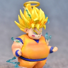Mô Hình Dragon Ball Songoku béo có hiệu ứng tia sét đẹp hàng cao cấp , cao 9cm - Figure DragonBall - No box - N1-K49-T3-S3