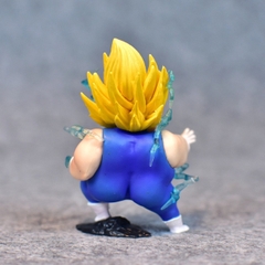 Mô Hình Dragon Ball Vegeta Majin béo có hiệu ứng tia sét đẹp hàng cao cấp , cao 8cm - Figure DragonBall - Có hộp màu