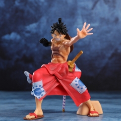 Mô Hình OnePiece Luffy wano siêu ngầu + phụ kiện cao 22cm nặng 680g - One Piece - no box - N4-K14