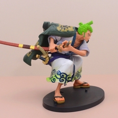 Mô Hình OnePiece Zoro wano siêu ngầu 16cm nặng 500g - One Piece - no box - N1-K38-T1-S11
