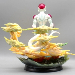 Mô Hình DragonBall Frieza fom 4 chiến đấu Tại Namek - Cao 31cm - nặng 3kg4 _ phụ kiện , Figure DragonBall - Có Hộp màu - N3-T5