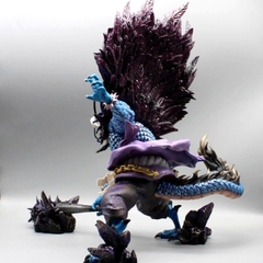 Hàng Loại 1 - Mô Hình OnePiece Kaido dạng rồng siêu đẹp Cao 51cm - rộng 41cm - nặng 5kg + phụ kiện đi kèm Haki + chùy + nam châm đính kèm - Figure OnePiece - Có Hộp - N1-K37-T3-S4