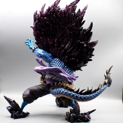 Hàng Loại 1 - Mô Hình OnePiece Kaido dạng rồng siêu đẹp Cao 51cm - rộng 41cm - nặng 5kg + phụ kiện đi kèm Haki + chùy + nam châm đính kèm - Figure OnePiece - Có Hộp - N1-K37-T3-S4