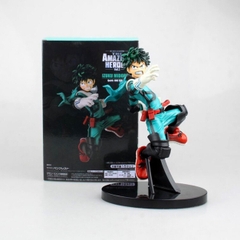 Mô Hình Học Viện Anh Hùng Deku Midoriya Izuku  trạng thái chiến đấu - Cao 18cm - nặng 200gram - My Hero Academia - có hộp màu