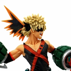 Mô Hình Học Viện Anh Hùng Bakugo Katsuki  trạng thái chiến đấu - Cao 19cm - nặng 230gram - My Hero Academia - có hộp màu