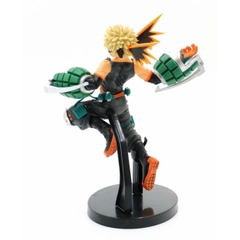 Mô Hình Học Viện Anh Hùng Bakugo Katsuki  trạng thái chiến đấu - Cao 19cm - nặng 230gram - My Hero Academia - có hộp màu