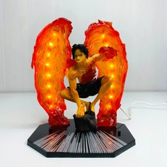 Mô hình OnePiece Ace Cánh Lửa siêu đẹp cao 16cm có led USB - One Piece - No Box - N5