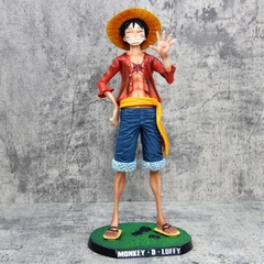 Mô Hình OnePiece Mô Hình Luffy xin chào - Cao 42cm - rộng 18cm - nặng 1kg1 +  có đế đi kèm - One Piece - box bìa  - N1-K30-T5-S2