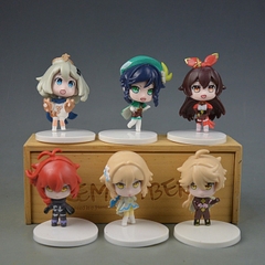 Mô Hình Genshin Bộ 6 nhân vật bản B cao 8cm nặng 150 gram - Figure  Genshin Impact - no box - N3-K34-T2-S3